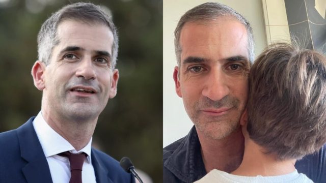 Κώστας Μπακογιάννης: Βόλτα με τον μικρό Δήμο λίγες ώρες πριν ανοίξουν οι κάλπες