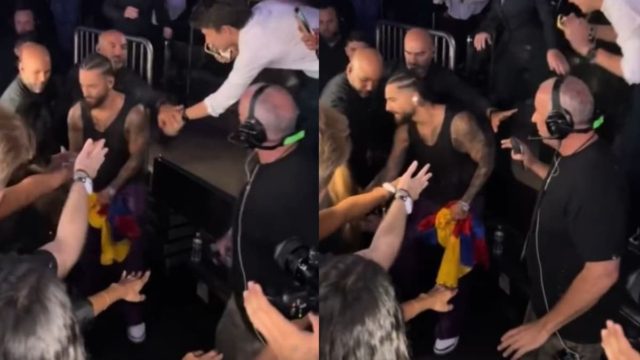 Φαν του Maluma άπλωσε τα χέρια της παρενοχλώντας τον στα γεννητικά όργανα – Η αντίδραση του τραγουδιστή (video)
