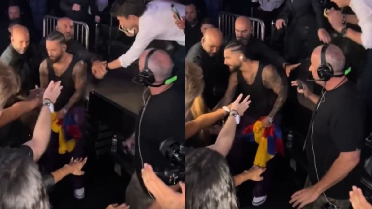 Φαν του Maluma άπλωσε τα χέρια της παρενοχλώντας τον στα γεννητικά όργανα – Η αντίδραση του τραγουδιστή (video)