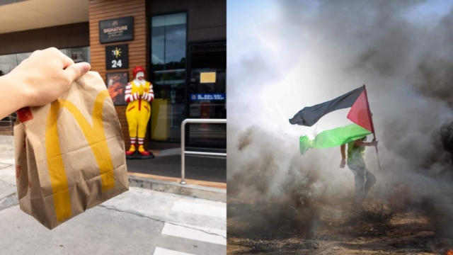 Ο πόλεμος στη Γάζα διχάζει τα Mcdonald’s