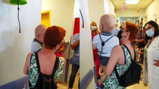 Μπράβο, λεβεντάκο: O μικρός Αποστόλης χτύπησε το καμπανάκι της νίκης μετά από σκληρή μάχη με τον καρκίνο