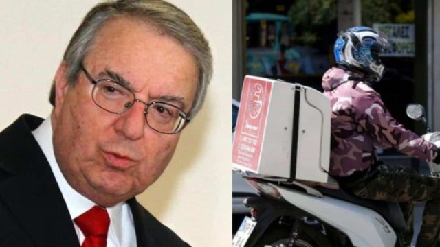Μπαμπινιώτης: «Να μιλάτε σωστά ελληνικά, να λέτε τροφοδιανομέας όχι ντελιβεράς»