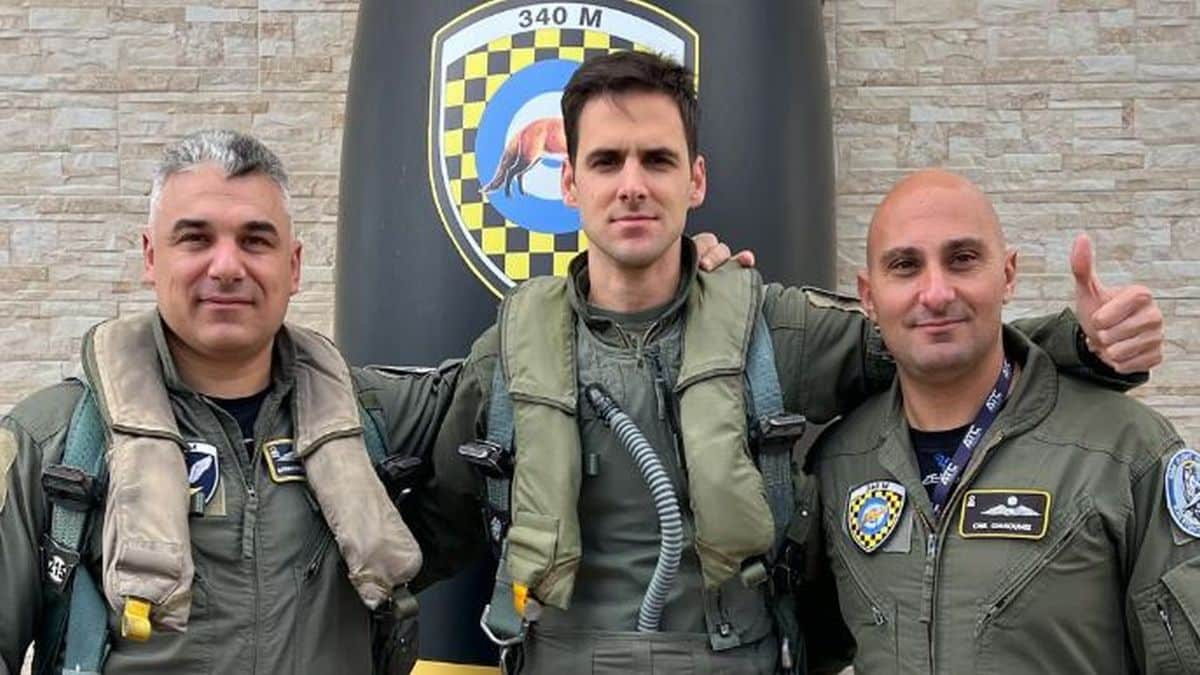 Αυτός είναι ο πιλότος του F-16 «ΖΕΥΣ» που θα σκίσει τους αιθέρες και θα δονńσει όλη την Θεσσαλονίκη