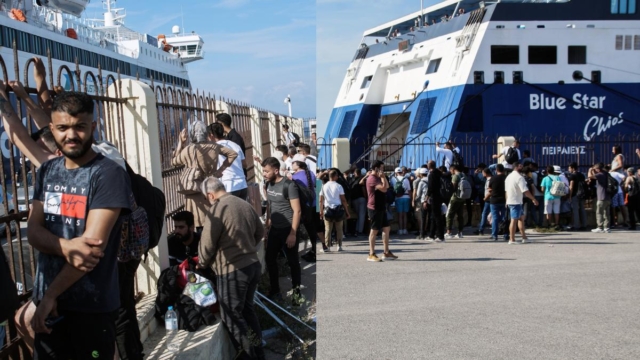 Ρόδος: Το χρονικό της τεράστιας αναστάτωσης στο λιμάνι – Πάνω από 400 μετανάστες εμπόδιζαν τον απόπλου του «Νήσος Χίος» απαιτώντας να μετακινηθούν στην Αθήνα (video)