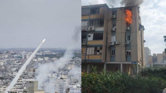 Πόλεμος στο Ισραήλ: Η Χαμάς χτύπησε με ρουκέτα κτίριο στο Τελ Αβίβ – Ηχούν οι σειρήνες στην πόλη, αναφορές για πολλούς τραυματίες