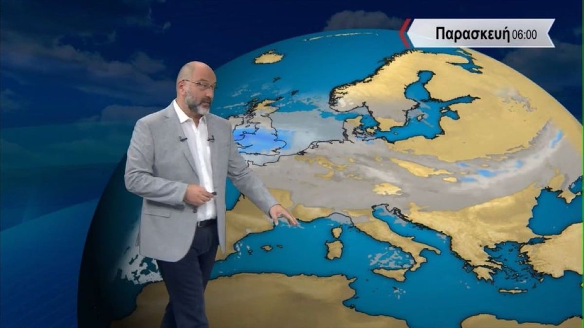 «Υγρό» σκηνικό από τον Σάκη Αρναούτογλου: «Ποτιστικές βροχές σε μέρη της Ελλάδας που…»