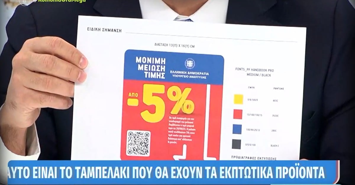 Πώς η κυβέρνηση βάζει φρένο στην ακρίβεια – Τα προιόντα που μειώνονται οι τιμές