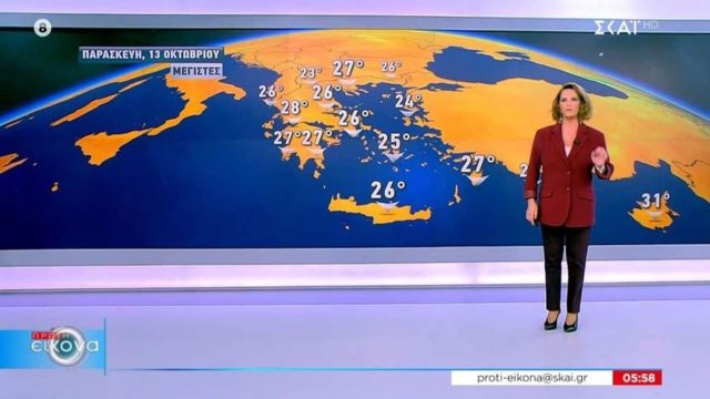 Ανατροπή στον καιρό από την Χριστίνα Σούζη: «Βροχές στην μισή Ελλάδα με… άνοδο της θερμοκρασίας»
