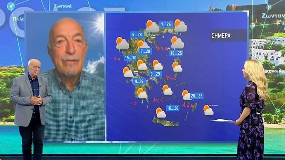 «Ξανά 30αρια! Ποια κακοκαιρία»: Ο Τάσος Αρνιακός φέρνει την ανατροπή στον καιρό!