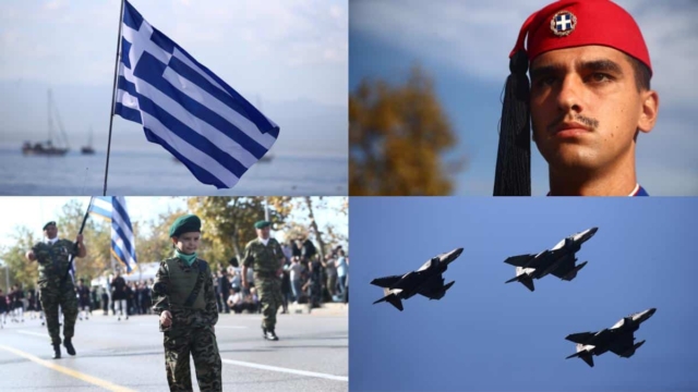 Θεσσαλονίκη: Οι δυνατότερες στιγμές από την στρατιωτική παρέλαση για την Επέτειο της 28ης Οκτωβρίου και τα Rafale που «έσκισαν» τον μακεδονικό ουρανό – «Η πατρίδα σας ευγνωμονεί, Χρόνια Πολλά!»