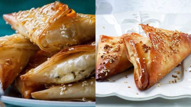 Τραγανά και αφράτα: Σουσαμένια τυροπιτάκια με γέμιση από ανθότυρο και κύμινο και άρωμα που σε ταξιδεύει