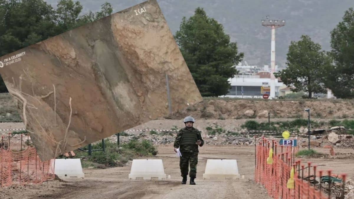 Φωτογραφία ντοκουμέντο: Αυτή είναι η βόμβα που έχει βάλει «λουκέτο» στη Λεωφόρο Ποσειδώνος – Οι πρώτες εικόνες από το σημείο