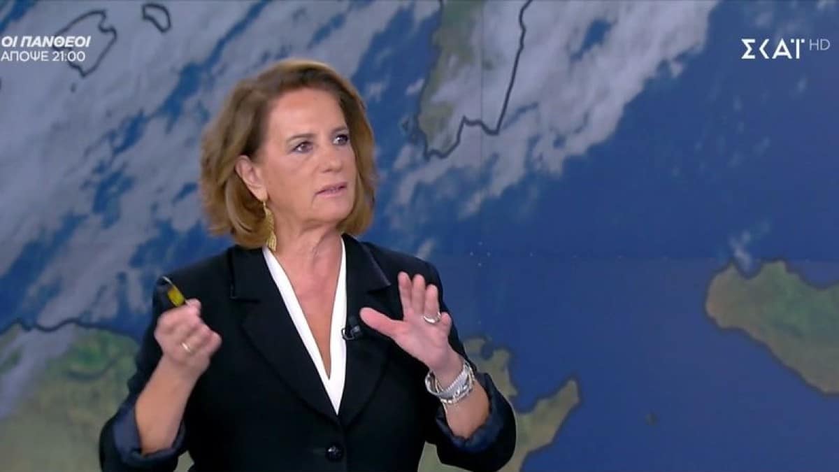 Βροχερή «κατεβασιά» από τη Χριστίνα Σούζη: «Έρχεται νερό μέσα στο Σαββατοκύριακο – Προσοχή σε περιοχές…»