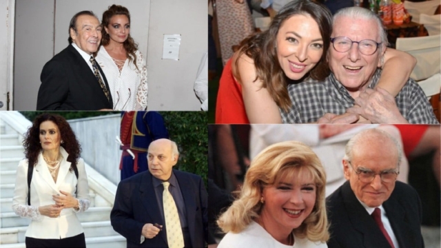 Ο έρως χρόνια δεν κοιτά: 4+1 ζευγάρια με μεγάλη διαφορά ηλικίας που έζησαν έναν ακραίο έρωτα – Από τον Παπανδρέου με την Λιάνη μέχρι τον Βοσκόπουλο με την Γκερέκου (photo)