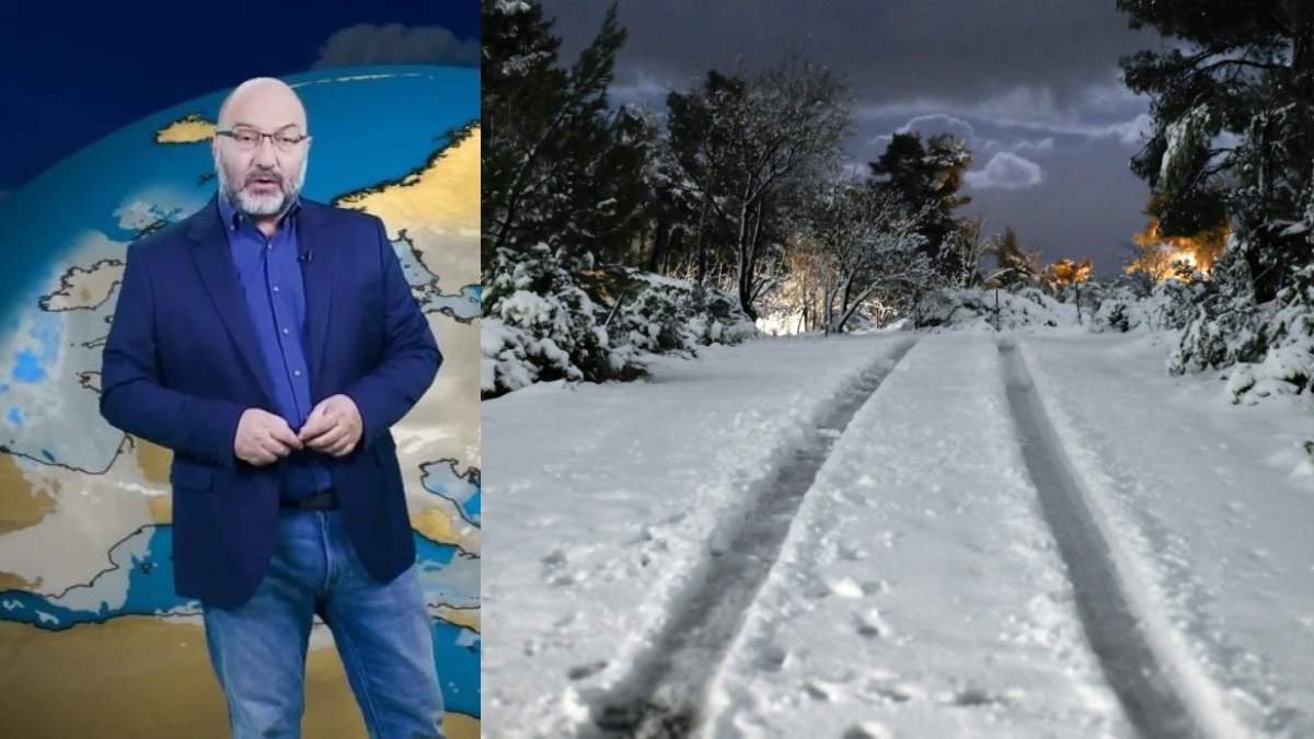 «Νέα κατεβασιά ψυχρών αερίων μαζών από τα Βαλκάνια»: Καμπανάκι Σάκη Αρναούτογλου για ακόμα μια επιδείνωση του καιρού