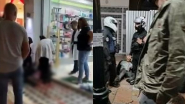 Αιματηρή ληστεία στην Κηφισιά: Άνδρας μπούκαρε σε πιτσαρία και μαχαίρωσε σερβιτόρο στα χέρια και τα πόδια – Πώς τον ακινητοποίησαν (video)