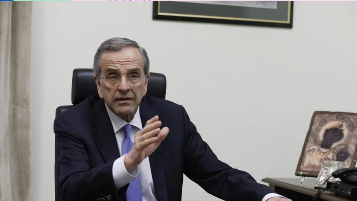 Αντώνης Σαμαράς: Κακή ιδέα η επίσκεψη Ερντογάν στην Αθήνα