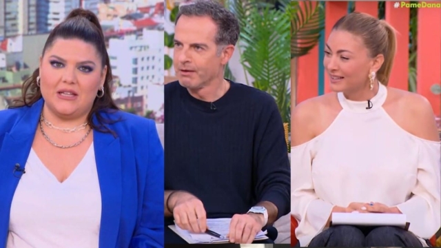 Η Δανάη Μπάρκα έδιωξε κακήν κακώς τον Άρη Καβατζίκη και την Δέσποινα Καμπούρη