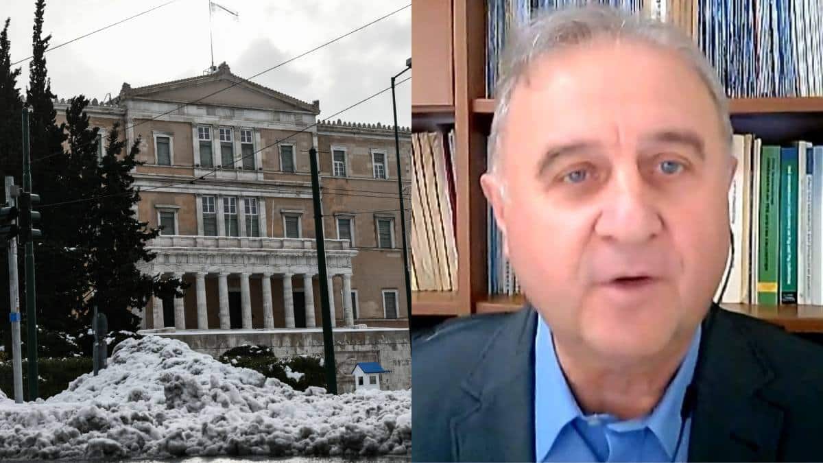 «Βουτιά» στο χιόνι από τον Μιχάλη Σιούτα: «Ο πιο βαρύς Δεκέμβρης…»