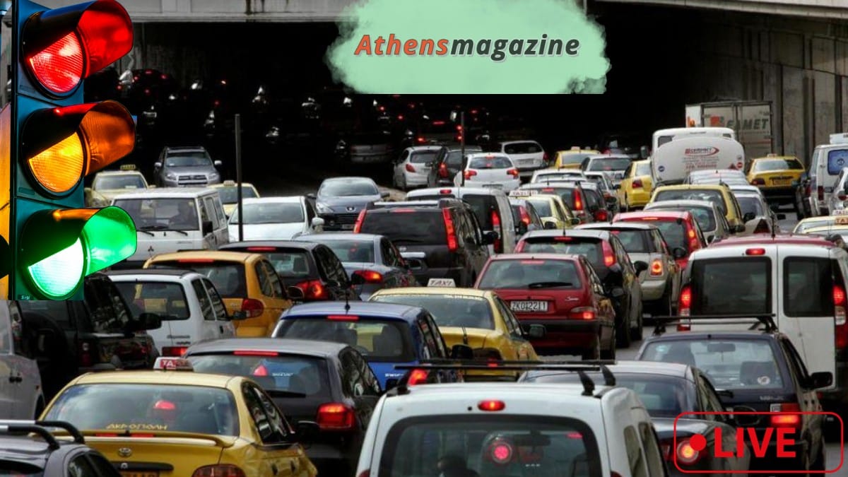 Κίνηση τώρα: Στο κόκκινο ο Κηφισός λόγω της ισχυρής βροχόπτωσης – Δείτε χάρτη