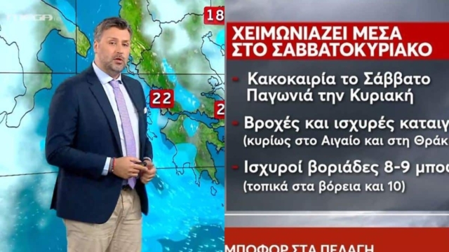 Παγωνιά από Γιάννη Καλλιάνο: Χειμωνιάζει μέσα στο Σαββατοκύριακο – «Στις περισσότερες περιοχές της χώρας θα…»
