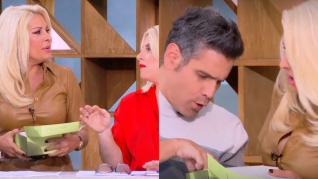 «Ας δείχνουμε τον καλό μας εαυτό, αν και εμείς εδώ σε αυτήν την εκπομπή…»: Μοίραζε μελομακάρονα και… υπονοούμενα η Ελένη Μενεγάκη (video)