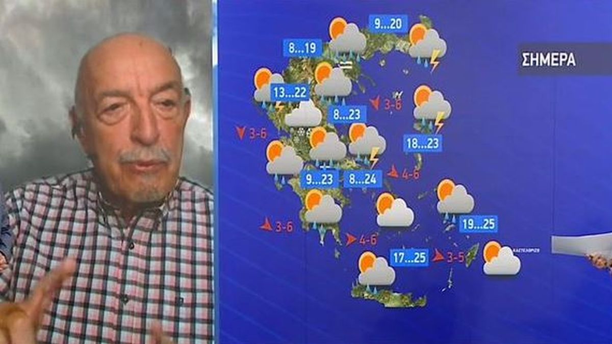 «Το Σαββατοκύριακο επιστρέφει ο εφιάλτης! Καταιγίδες, μπόρες και…»: Έκτακτη προειδοποίηση από τον Τάσο Αρνιακό