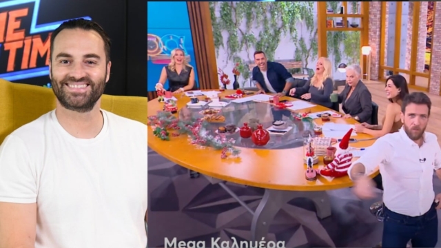 Κώστας Φραγκολιάς: Το σχόλιο για την αλλαγή ώρας του Mega Καλημέρα
