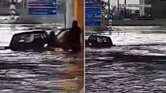 «Πήγα να πνιγώ! Δεν άνοιγαν οι πόρτες και το νερό ανέβαινε» – Εφιαλτικές στιγμές για γυναίκα κάτω από γέφυρα κοντά στο Ρίο (videos)