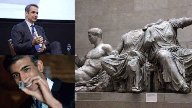«Καρφώνουν» ευθέως τον Ρίσι Σούνακ οι Times του Λονδίνου: «Τα Γλυπτά του Παρθενώνα πρέπει να εκτίθενται στο φυσικό τους περιβάλλον»