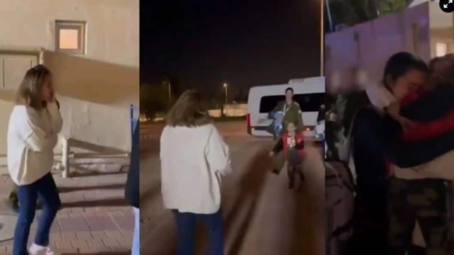 Πόλεμος στο Ισραήλ: Η συγκινητική στιγμή που μητέρα αγκαλιάζει τις δύο κόρες της – Ήταν όμηροι της Χαμάς για 50 ημέρες