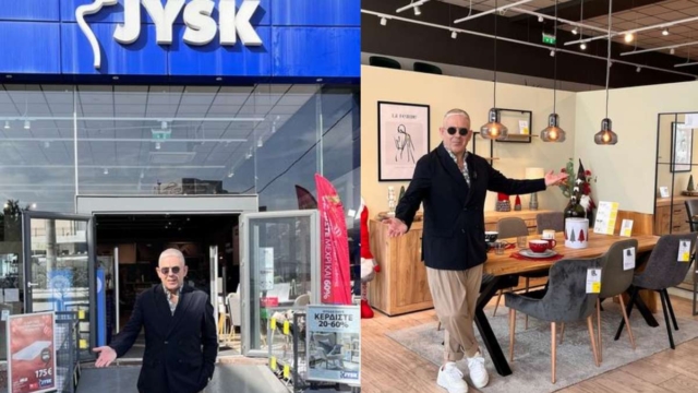 Ο Τάσος Δούσης και η JYSK σας καλούν στην έκθεση XENIA στο Metropolitan Expo