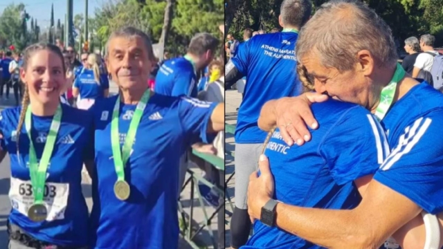 «Καμία αρρώστια δεν θα με βάλει κάτω»: Καρκινοπαθής 4ου σταδίου τερμάτισε στον Μαραθώνιο της Αθήνας και προκάλεσε συγκίνηση