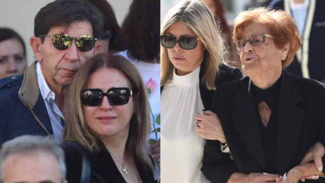 Κηδεία Κάτιας Νικολαΐδου: Σπαραξικάρδιο το αντίο της μητέρας της – Πλήθος κόσμου στο Κοιμητήριο Παλαιού Φαλήρου