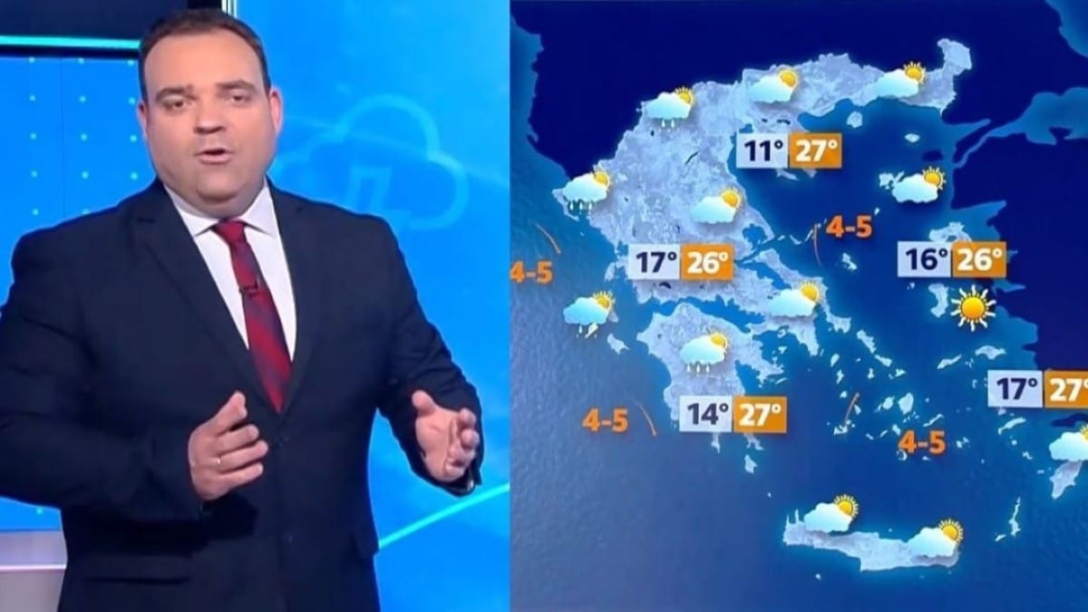Επαγρύπνηση Κλέαρχου Μαρουσάκη: «Κακοκαιρία εξπρές προ των πυλών! Διαταραχή του καιρού θα “χτυπήσει” από…» (Video)