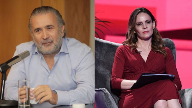 «Άμα θες να φύγεις, φύγε»: Ο Λάκης Λαζόπουλος αποχαιρετά με αιχμηρό τρόπο την Έφη Αχτσιόγλου
