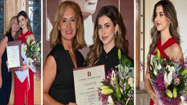 «Συγκίνηση, χαρά, περηφάνια για μια στιγμή που ένας γονέας την περιμένει με λαχτάρα! Συγχαρητήρια αγαπημένο μου πλάσμα» – Περήφανη μαμά η Μαρία Πολύζου (photo)