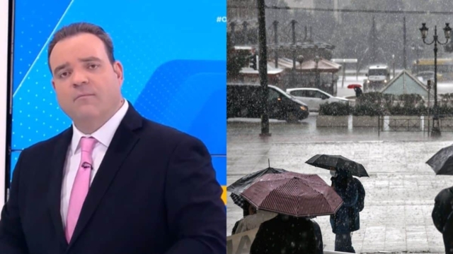 «Βολίδα» από τον Κλέαρχο Μαρουσάκη: Απότομη πτώση της θερμοκρασίας – Έρχονται καταιγίδες και χιόνια (video)