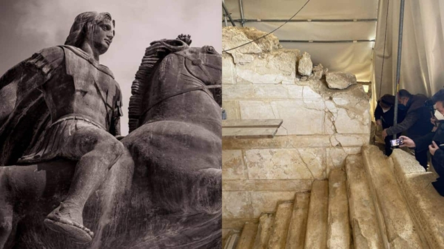 «Προδοσία» για τον τάφο του Μεγάλου Αλεξάνδρου: «Ήταν ειδική παραγγελία του ίδιου – Στην περίβολο βρέθηκαν 2 επιγραφές με…»