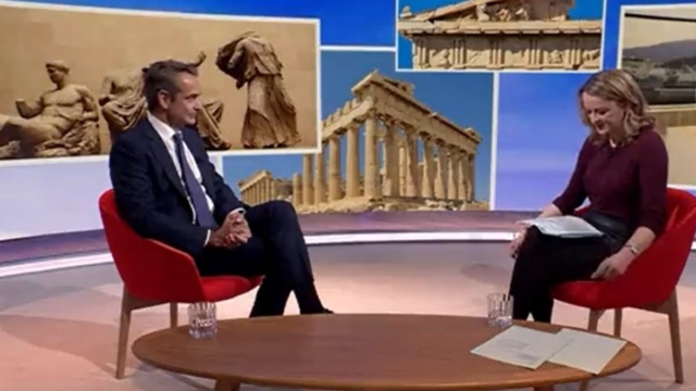 Κυριάκος Μητσοτάκης στο BBC: Τα Γλυπτά θα φαίνονταν καλύτερα στον Παρθενώνα – Αν κόβαμε μισή τη Μόνα Λίζα, τι θα συνέβαινε;