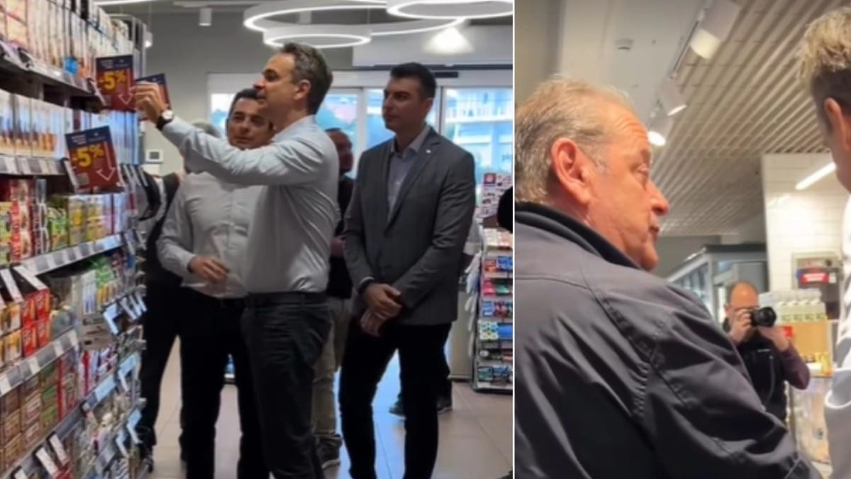 Κυριάκος Μητσοτάκης: Έκανε «έφοδο» σε σούπερ μάρκετ – Θα αυξήσουμε τα προϊόντα που είναι στη μόνιμη μείωση τιμής 5%