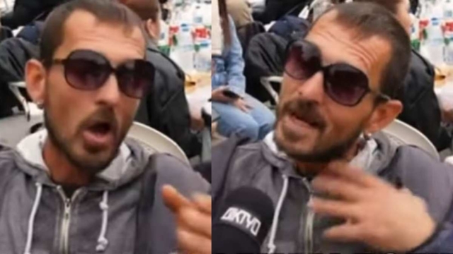 Μύστης Σερραίος «λιώμα» από «ξύδια» στην γιορτή του τσίπουρο αποκαλύπτει στην κάμερα πως δεν… πίνει και γίνεται viral (video)