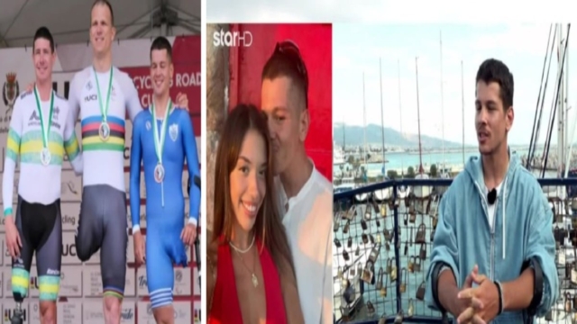 Νίκος Παπαγγελής: Συγκινεί η ιστορία ζωής του 24χρονου παραολυμπιονίκη ποδηλασίας – Ο καρκίνος, ο ακρωτηριασμός και η εξομολόγηση αγάπης στην κοπέλα του (Video)