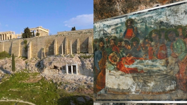 Παναγία Σπηλιώτισσα: Το ιστορικό εκκλησάκι που βρίσκεται για αιώνες «φωλιασμένο» στους πρόποδες της Ακρόπολης (video)