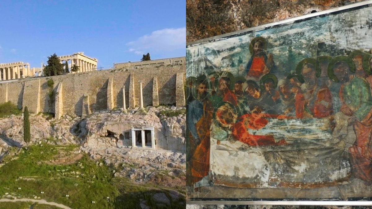 Παναγία Σπηλιώτισσα: Το ιστορικό εκκλησάκι που βρίσκεται για αιώνες «φωλιασμένο» στους πρόποδες της Ακρόπολης (video)