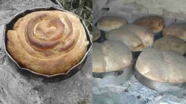 Τότε που τρώγαμε ζυμωτό χωριάτικο ψωμί ψημένο στον ξυλόφουρνο του χωριού