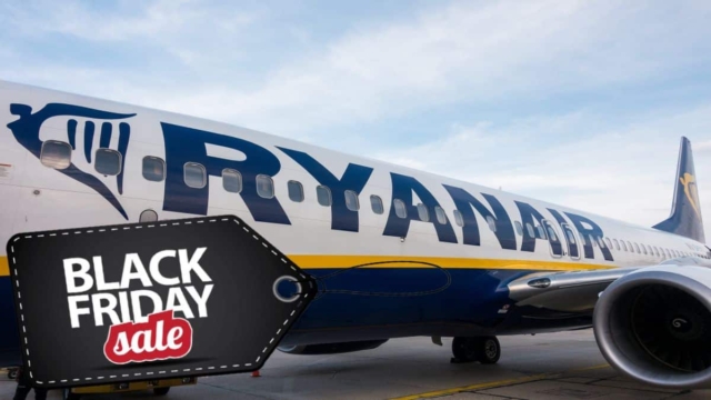 Black Friday Ryanair: Πτήσεις από 10 ευρώ!
