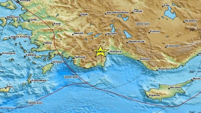 Ισχυρός σεισμός στην Τουρκία – Έγινε αισθητός και στο Καστελόριζο