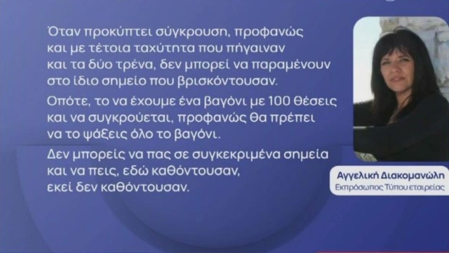 Σύγκρουση τρένων στα Τέμπη: «Υπάρχει αλλοίωση των στοιχείων! Tόσους μήνες σαπίζουν οι άνθρωποι. Η οικογένειά μου είναι υποψήφια να παραλάβει κάποιο κομμάτι του αδελφού μου» – Σοκάρει αδελφή θύματος