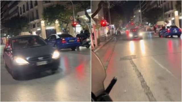 Αυτοκίνητο μπήκε ανάποδα στην Τσιμισκή – Ο οδηγός διέφευγε ανενόχλητος από τα οχήματα (video)